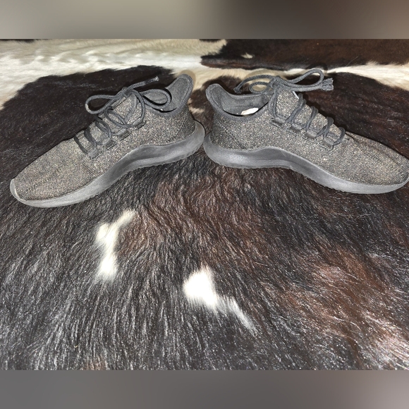 Adidas Tubular Shadow Black With Gold Shimmer Womens Size 6.5 Preowned AC8424 - Picture 4 of 5